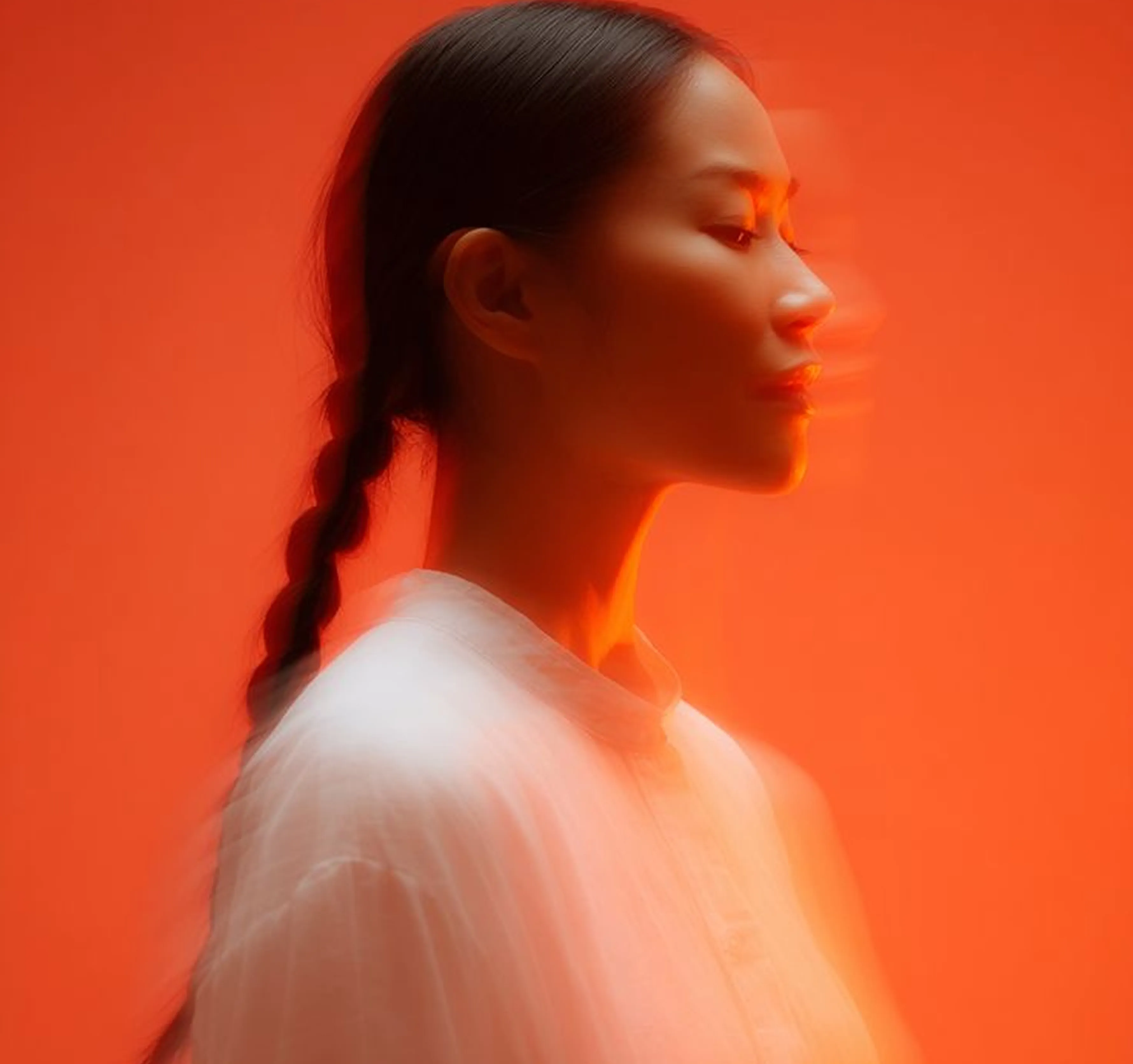 Color-led hero image with orange and cool contrast.