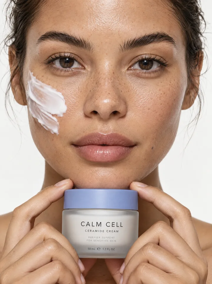 CALM CELL concept: a ceramide cream.