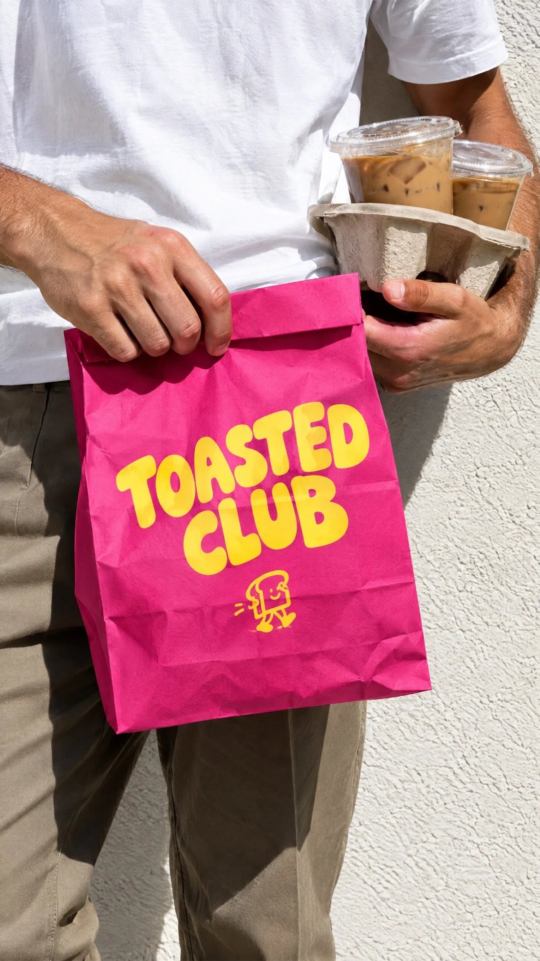 A coffee bag photographed close for detail
